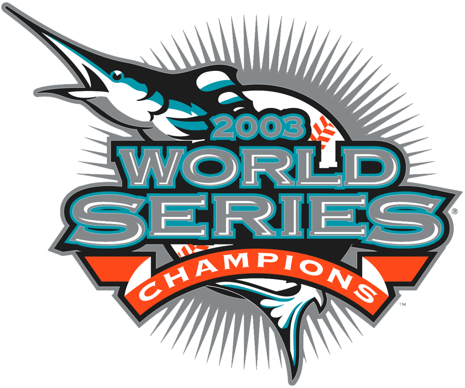 Miami Marlins 2003 Champion Logo 02 iron on paper